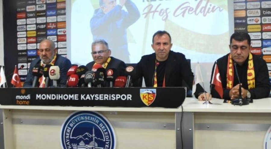 Kayserispor'da Recep Uçar ile sözleşme imzalandı