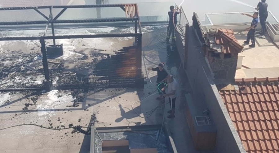 Alanya'daki yangın villalara sıçradı!