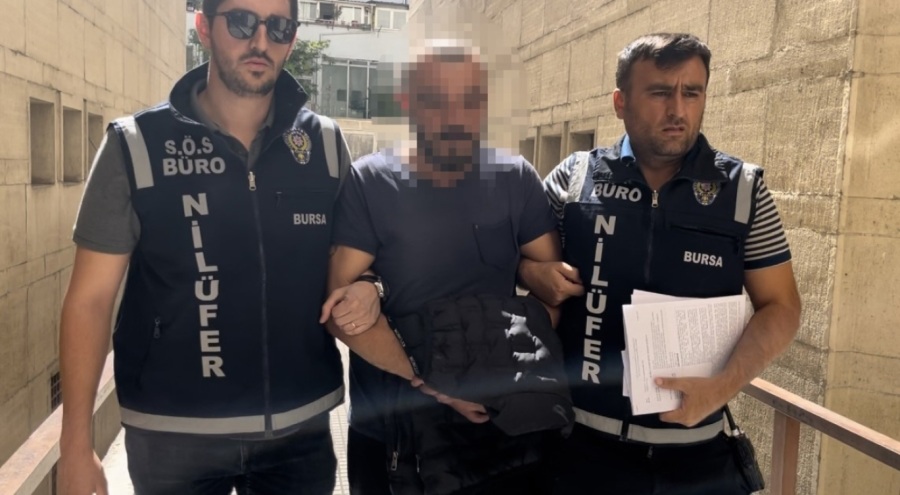 Bursa'da eski kız arkadaşını darp eden şahıs adliyeye sevk edildi