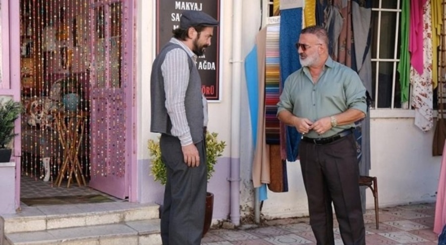 Film setinde yangın çıktı