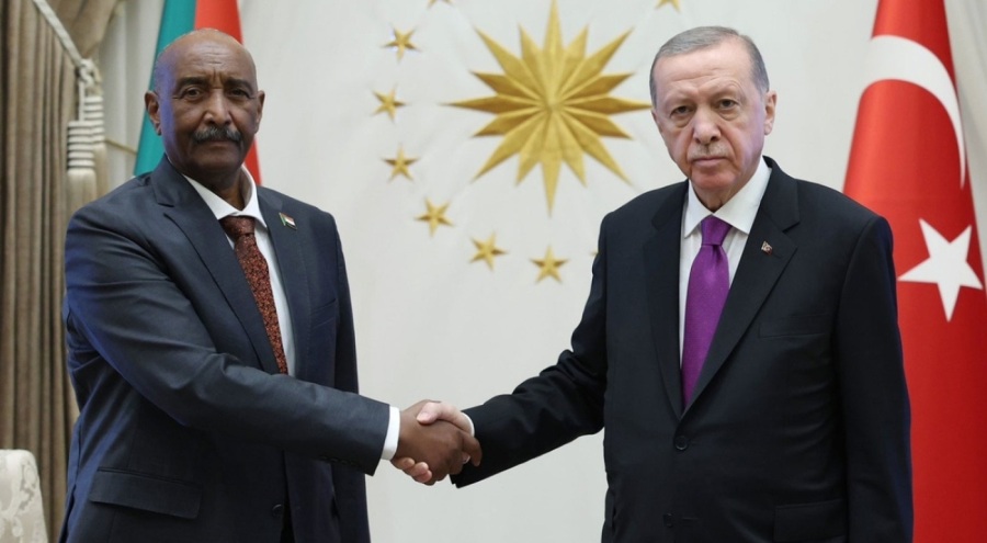 Cumhurbaşkanı Erdoğan, Sudan Egemenlik Konseyi Başkanı'nı kabul etti