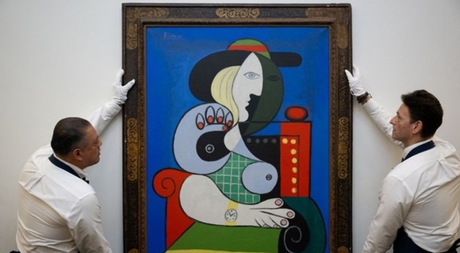 Picasso'nun "ilham perisini" resmettiği tablo açık artırmada