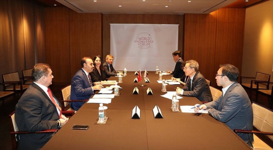 Bakanı Kacır, Güney Kore Bilim, Bilgi ve Haberleşme Teknolojileri Bakanı ile görüştü