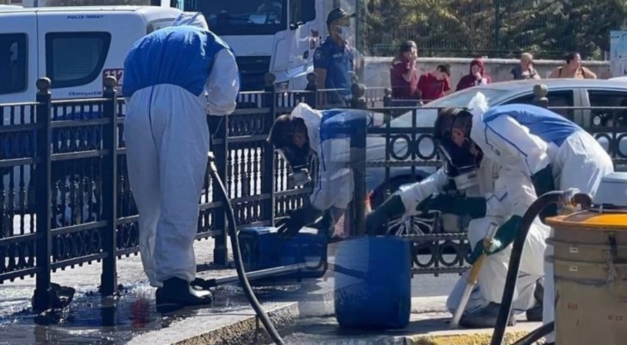İstanbul Pendik'te kimyasal madde alarmı!