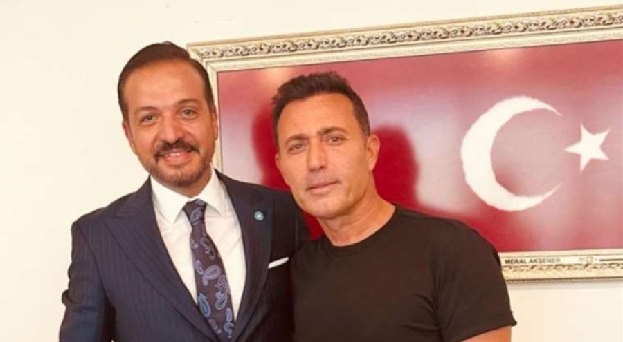 Mustafa Sandal İYİ Parti Genel Merkezi'ni ziyaret etti