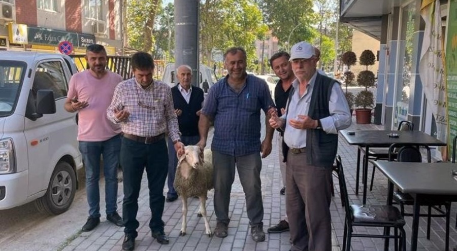 Servisçiler dualar edip kurban keserek sezona başladı
