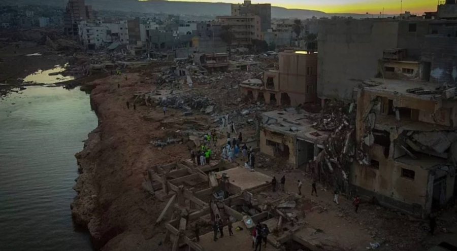 Libya'da Yunan kurtarma ekibi kaza geçirdi: Çok sayıda ölü ve yaralı var!