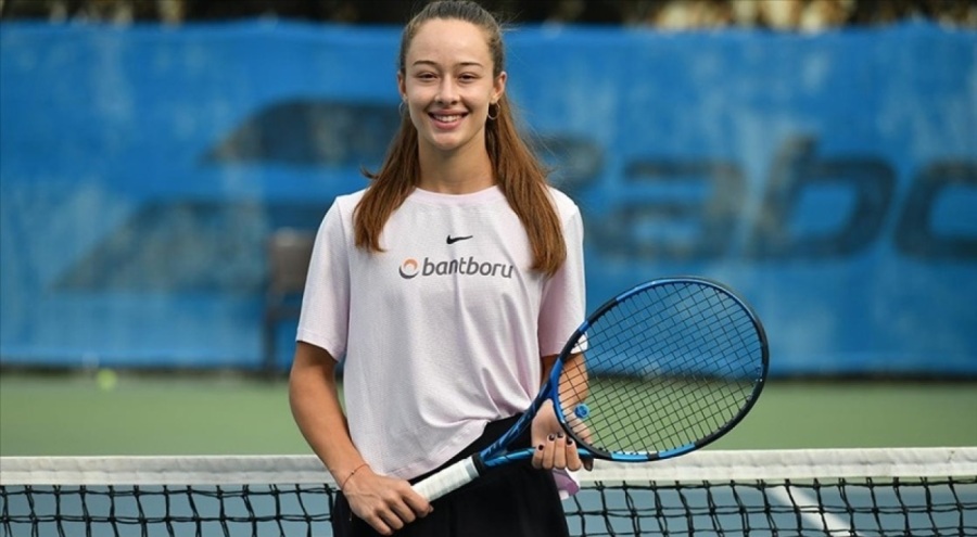 Milli tenisçi Zeynep Sönmez, kariyerinin en iyi WTA sıralamasına yükseldi