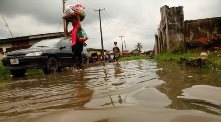 Afrika ülkelerinden Nijerya: Aşırı yağışlar Lagos eyaletinde sele neden oldu