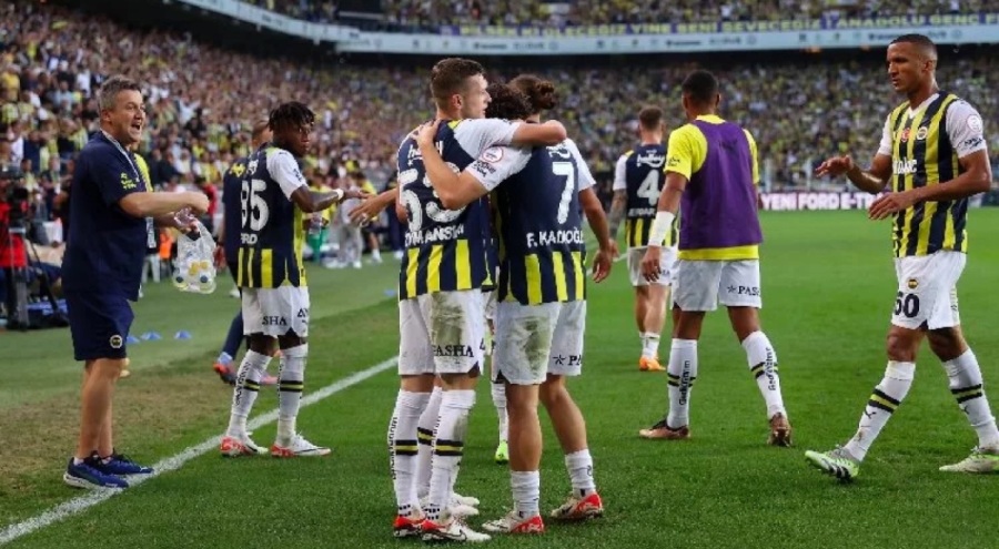 Süper Lig'in 5. haftasında lider Fenerbahçe!
