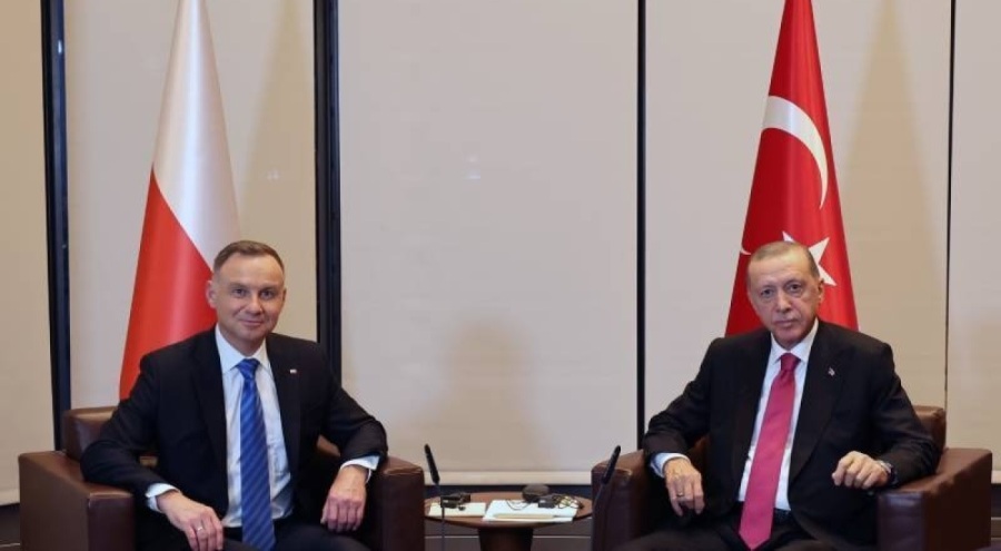 Cumhurbaşkanı Erdoğan, Polonya Cumhurbaşkanı Duda görüştü