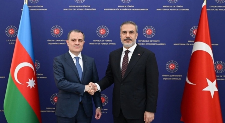 Dışişleri Bakanı Fidan, Azerbaycan Dışişleri Bakanı Bayramov ile bir araya geldi