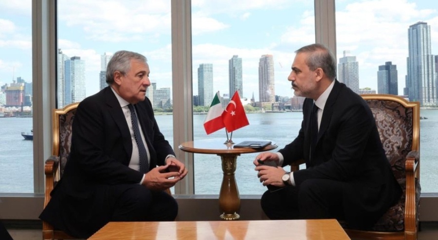 Hakan Fidan, İtalyan mevkidaşı Tajani'yle görüştü