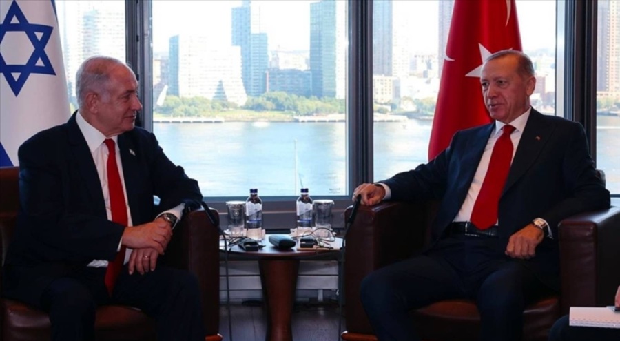 Erdoğan, Netanyahu'yu kabul etti
