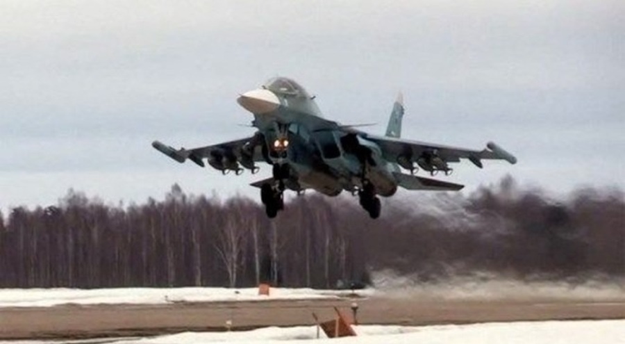 Rusya'da Su-34 savaş uçağı düştüğü açıklandı