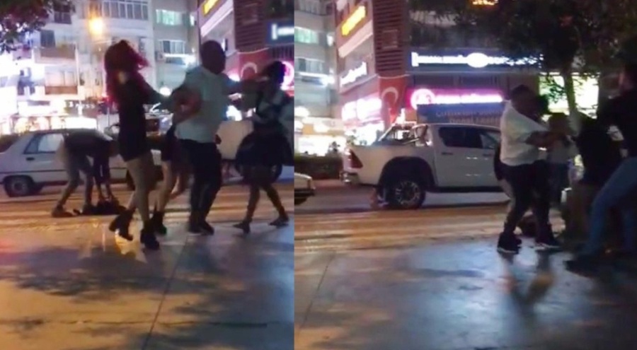 'Laf atma' kavgasında kan döküldü: 1 kadın bıçaklandı