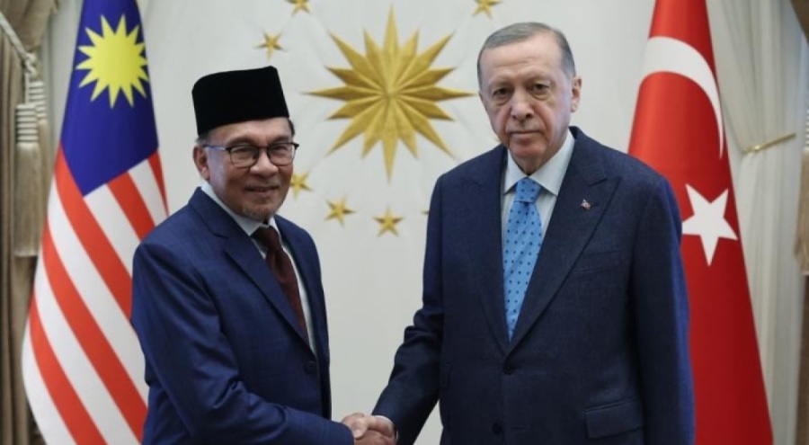 Erdoğan, Malezya Başbakanı İbrahim'i kabul etti