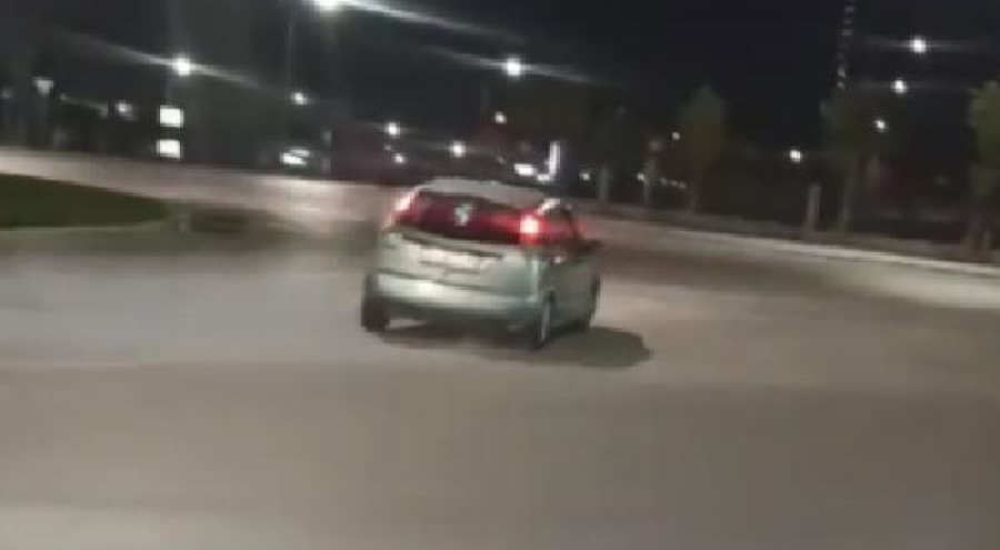 Hastane kampüsünde drift yapan sürücüye ceza kesildi!