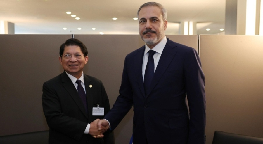 Hakan Fidan, Nikaragualı mevkidaşıyla görüştü