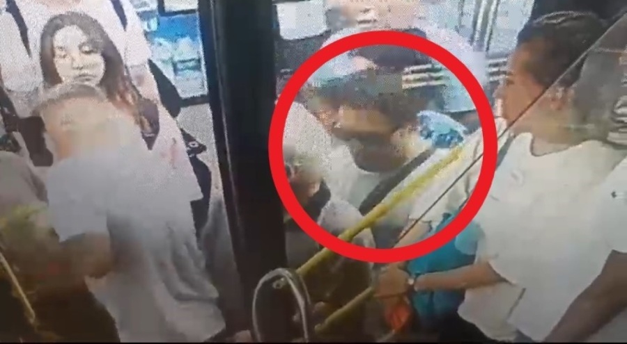 Bursa'da 1 hafta arayla cezaevine giren yankesici kamerada