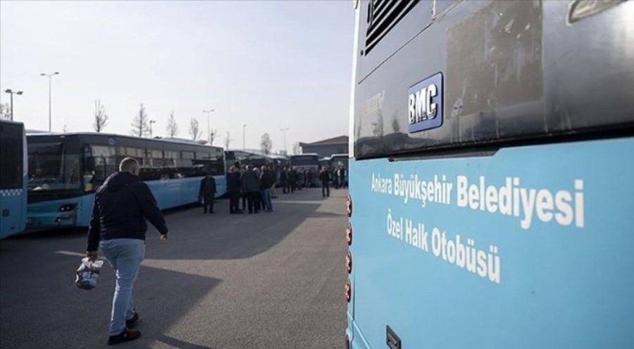 Ankara'da özel halk otobüs şoförleri kontak kapatma kararı verdi