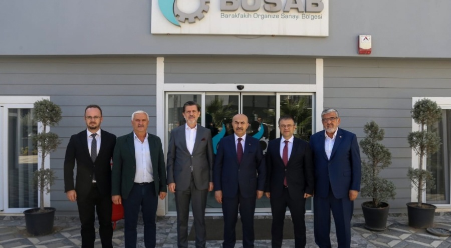 Bursa Valisi'nden BOSAB'a ziyaret