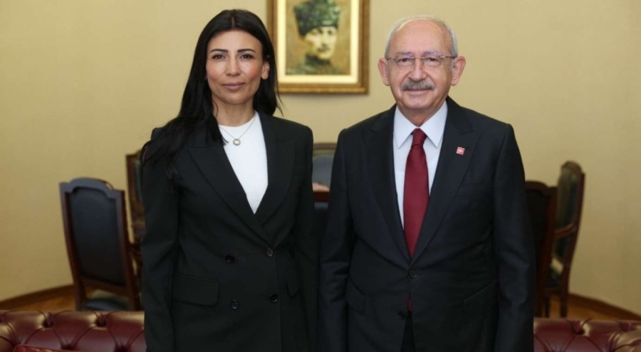 Kemal Kılıçdaroğlu, KKTC Meclis Başkan Yardımcısı ile görüştü