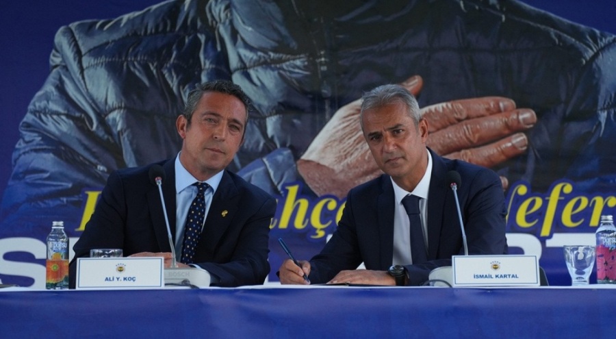 Fenerbahçe Başkanı Ali Koç'tan İsmail Kartal'a 'özel teşekkür'