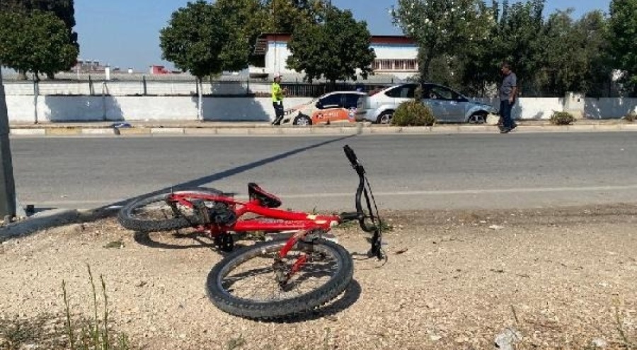 Otomobilin çarptığı bisikletli çocuk hayatını kaybetti
