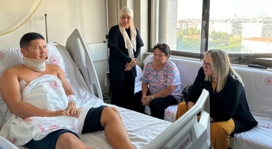 İzmir'de düşen helikopterden kurtulmuştu: Pilotun tedavisi sürüyor