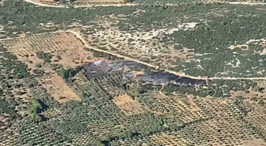 Menteşe'de yangın çıktı!