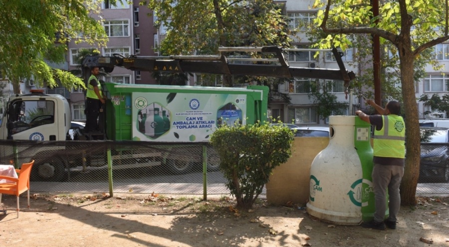Bursa'da 4 bin 710 ton atık cam toplandı