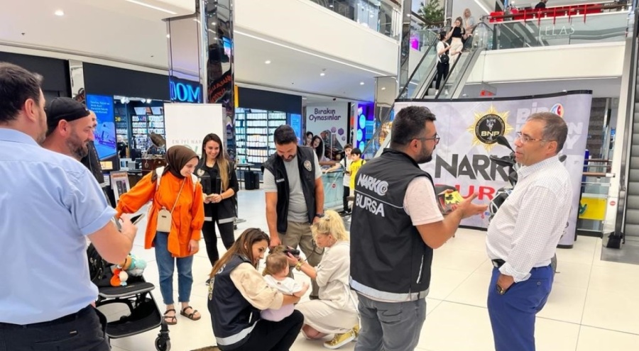 Bursa Emniyeti'nden uyuşturuyla mücadele eğitimi