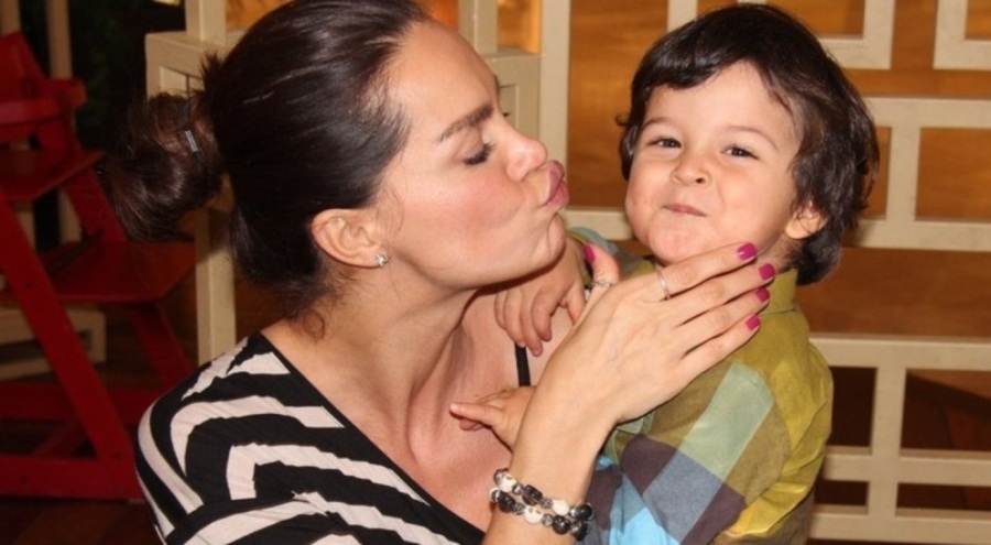 Ebru Şallı kaybettiği oğlunun doğum gününü kutladı