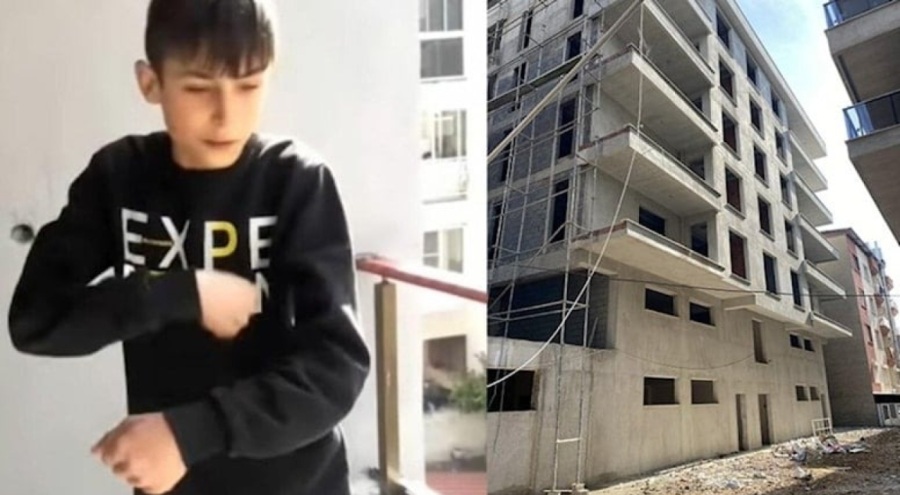 Liseli Zekai çalıştığı inşaatta hayatını kaybetti