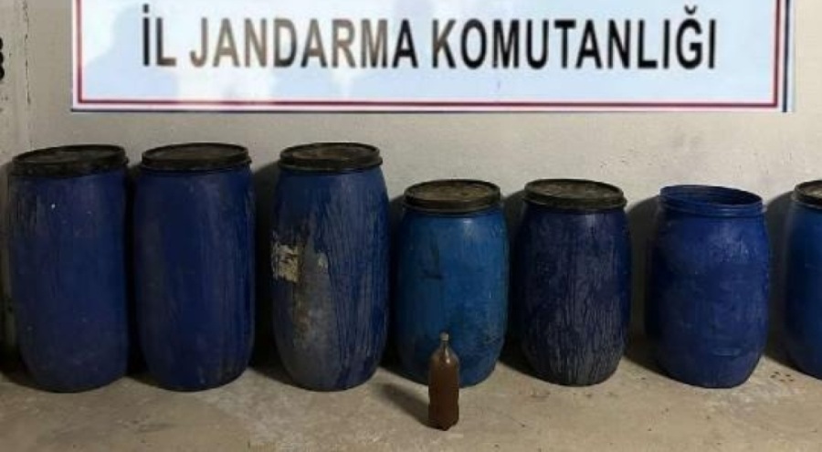 Kırıkkale'de 650 litre sahte içki ele geçirildi