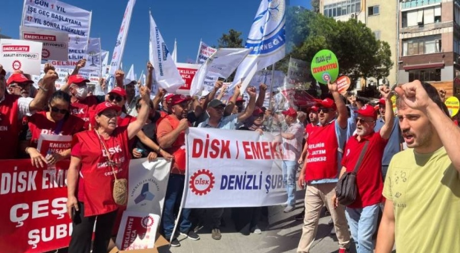 DİSK'ten en düşük emekli aylığı önerisi: En az asgari ücret seviyesinde olmalı