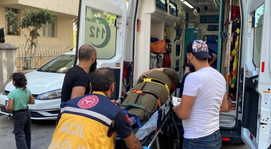 Kayseri'de talihsiz hamile kadın balkondan düştü