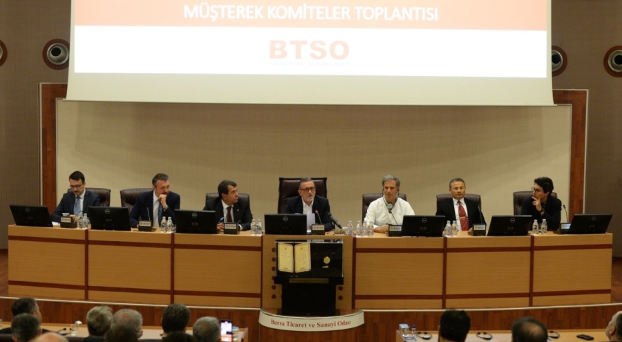 BTSO meclis toplantısına 70 meslek komitesi ve gökmen adayları katıldı