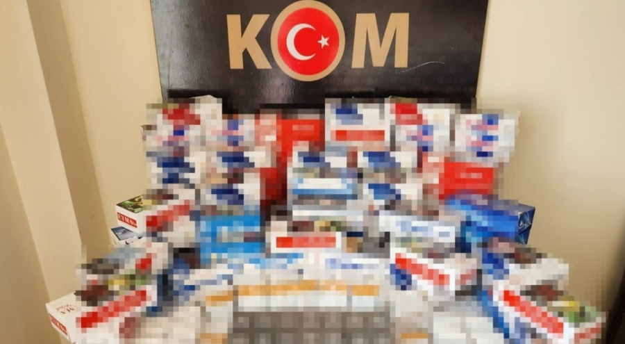 Düzce'de 30 bin 780 doldurulmuş makaron yakalandı