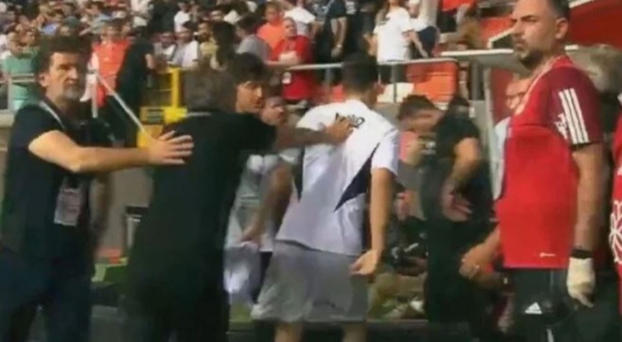 Beşiktaş'ta maç sonu Şenol Güneş'ten Salih Uçan'a sert hareket