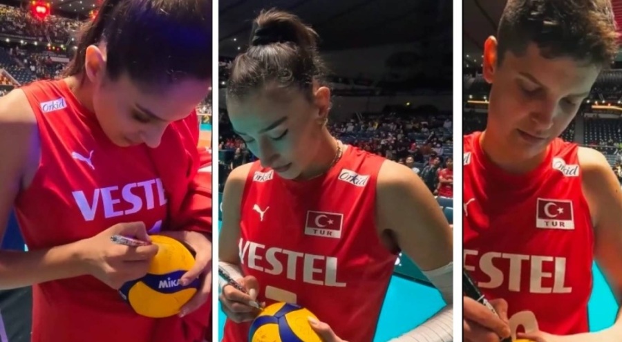 Filenin Sultanları'nın Tokyo'da imzaladığı top 175 bin liraya satıldı!