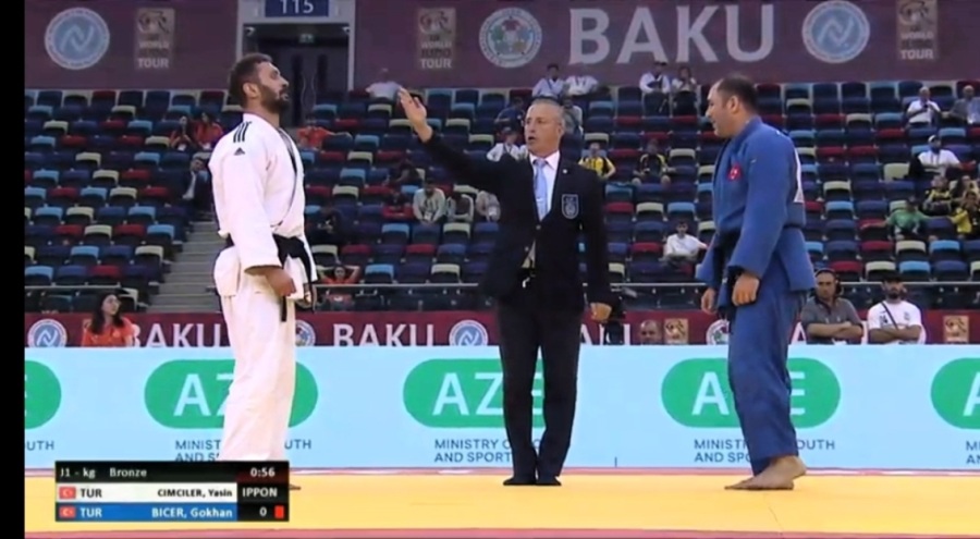 Nilüfer GESK sporcusu Çimciler bronz madalya kazandı