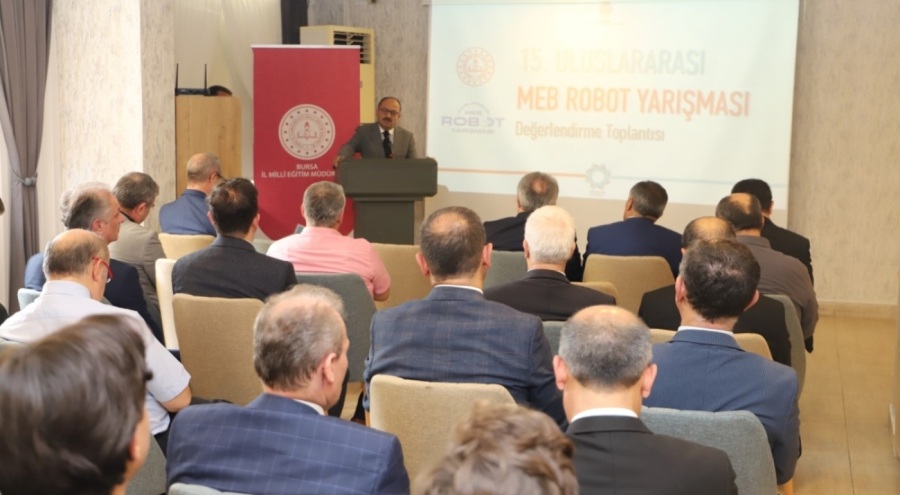 Uluslararası MEB Robot Yarışması'nın değerlendirme toplantısı güzenlendi