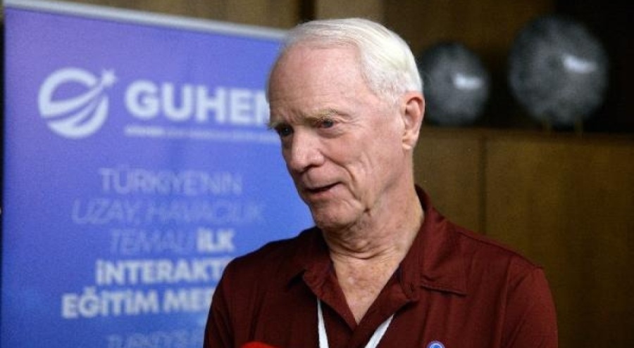 Bursa'ya gelen astronotlardan Rusty Schweickart: Duş, rahat bir yatak, güzel yemekler ve ailemi özledim