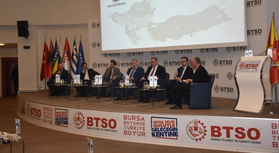 2. Balkan Ülkeleri Ekonomik İş Birliği Forumu bugün BTSO'da yapıldı
