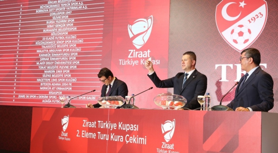 Ziraat Türkiye Kupası'nda 2. eleme turu kuraları bugün çekildi