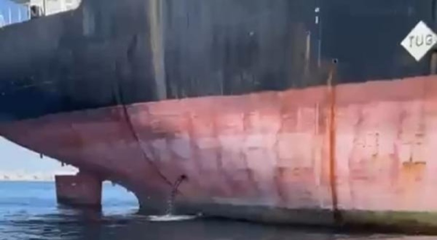 Denizi kirleten gemiye milyonlarca lira ceza