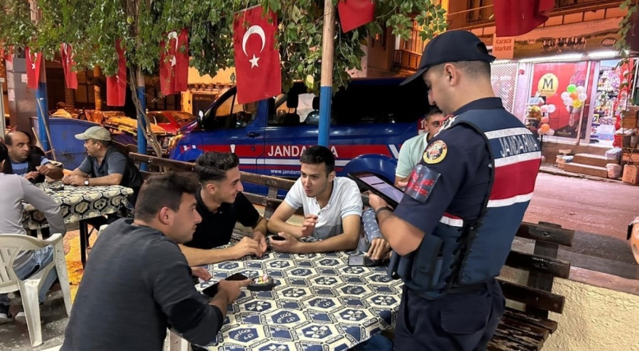 Bursa'da jandarmadan huzur ve güven uygulaması!