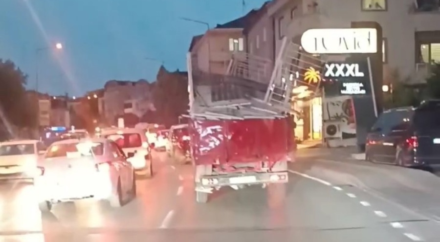 Bursa'da tehlikeli taşımacılık